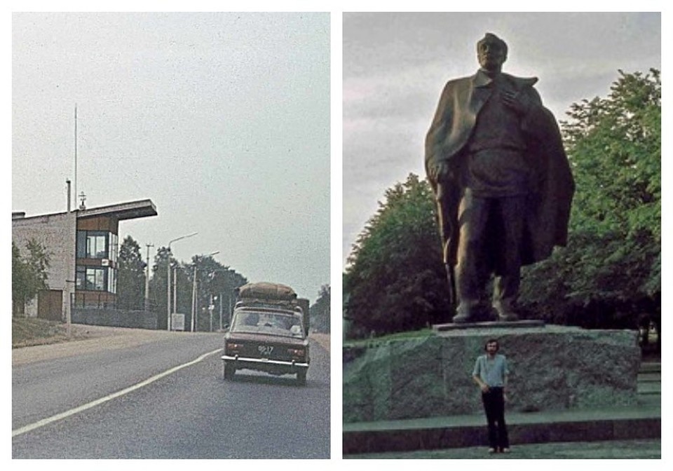    Путешественники из Германии посетили Минск в 1973 году. Фото: motohakone/flickr.com