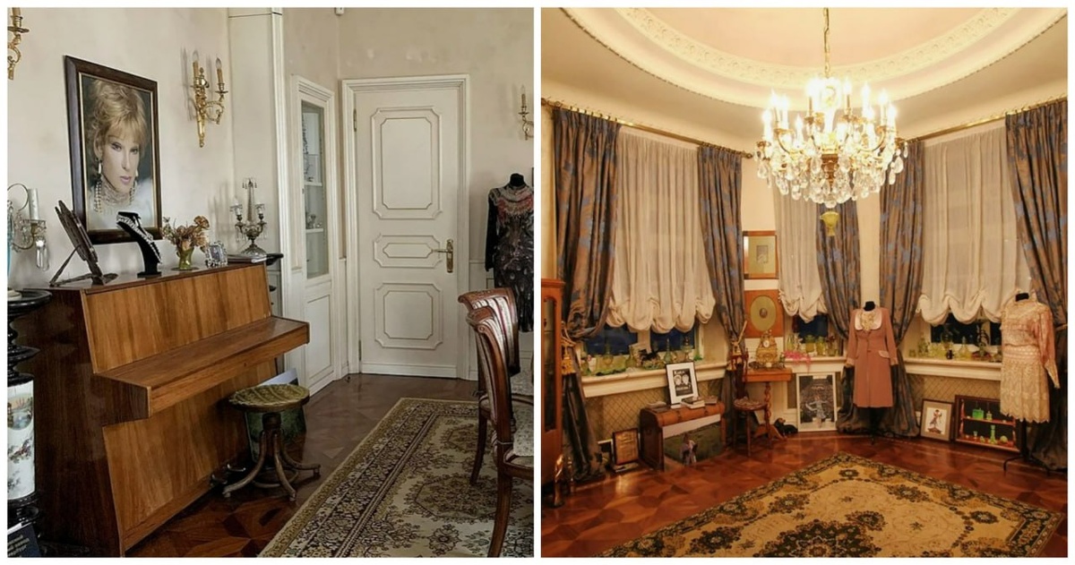 Прихожая и гостинная. Источник: коллаж автора.