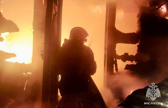 В деревнях Тверской области горело 3 дома