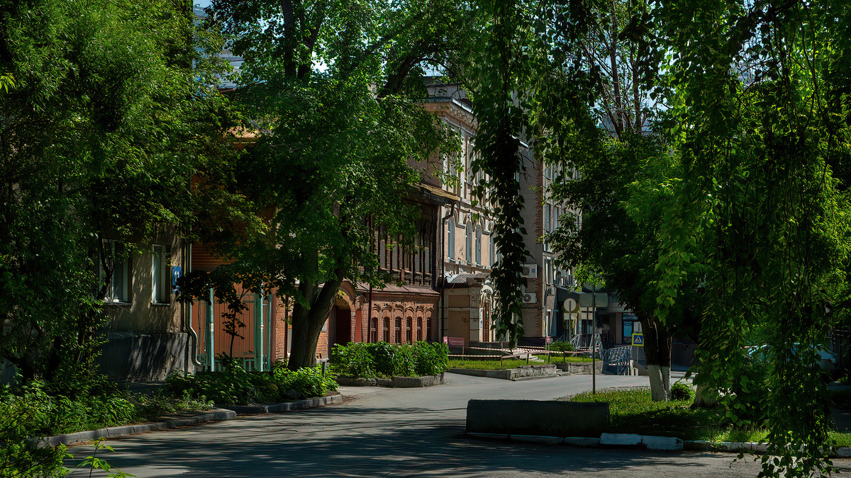 Улица Каинская. Новосибирск. Фотография - openmainphoto.ru