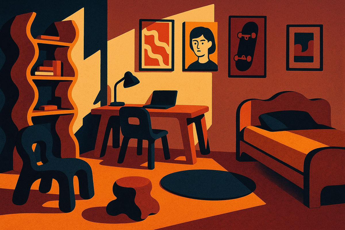 Идеи для оформления детской комнаты для подростка