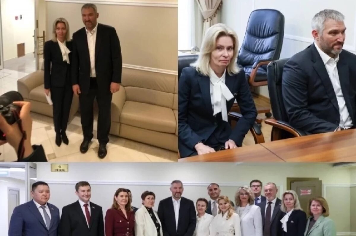    Псковский сенатор встретилась с Александром Овечкиным