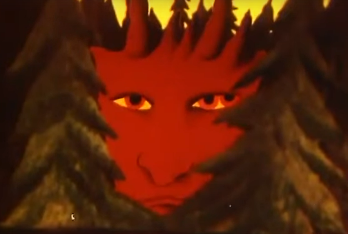 Кадр из мультфильма "Большой Тылль" 1980 год