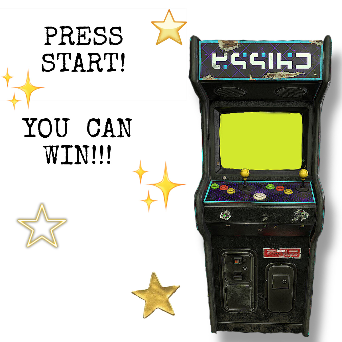 Плакат, рекламирующий игру.