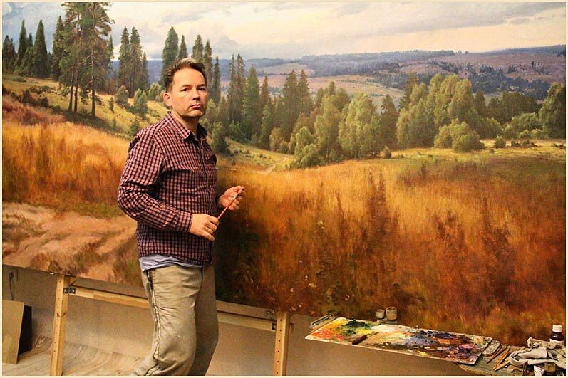 Художник Сергей Басов