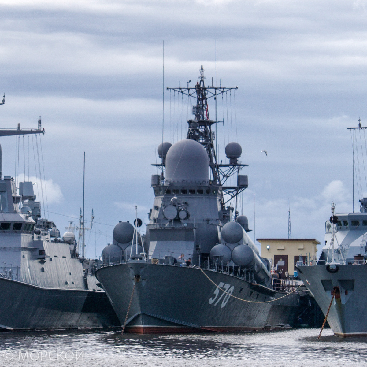 МРК "Пассат", Кронштадт, 8 июля 2022 г.