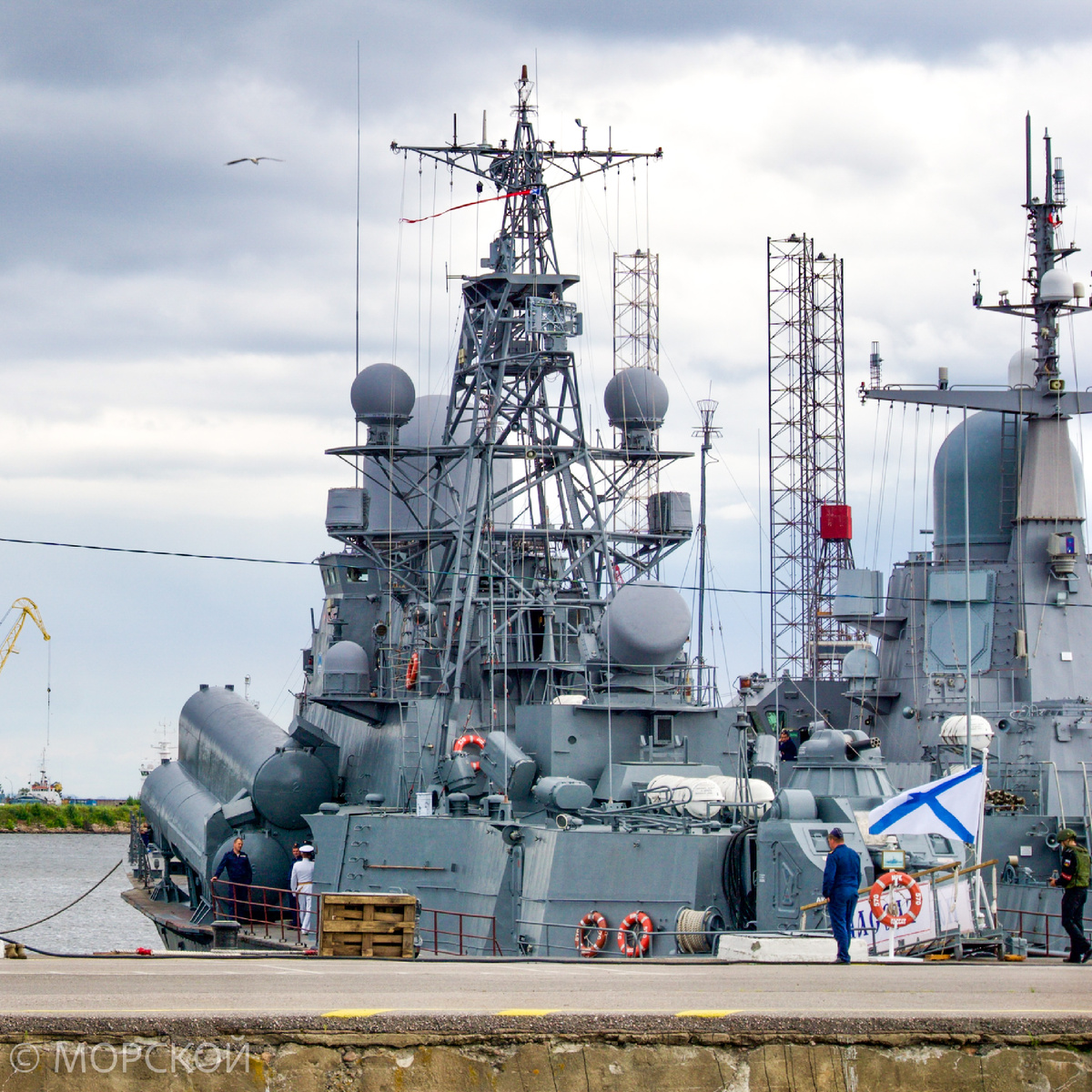 МРК "Пассат", Кронштадт, 8 июля 2022 г.