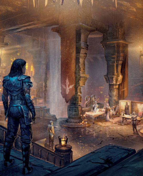 Арт из The Elder Scrolls Online: The Official Survival Guide to Tamriel