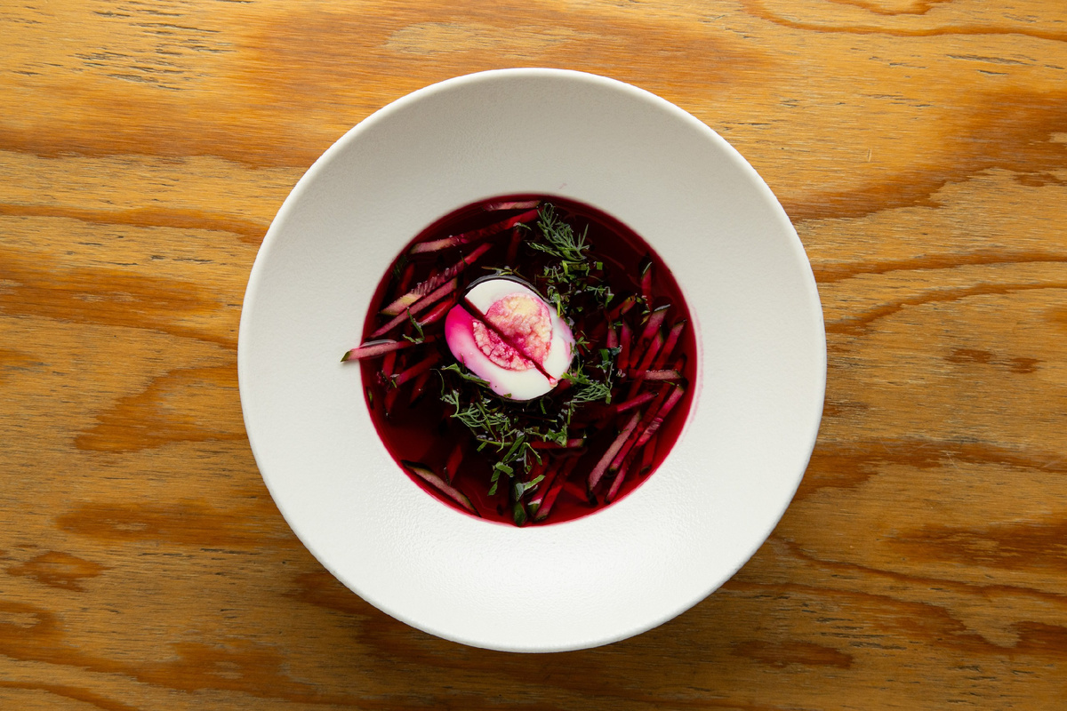 Холодный борщ