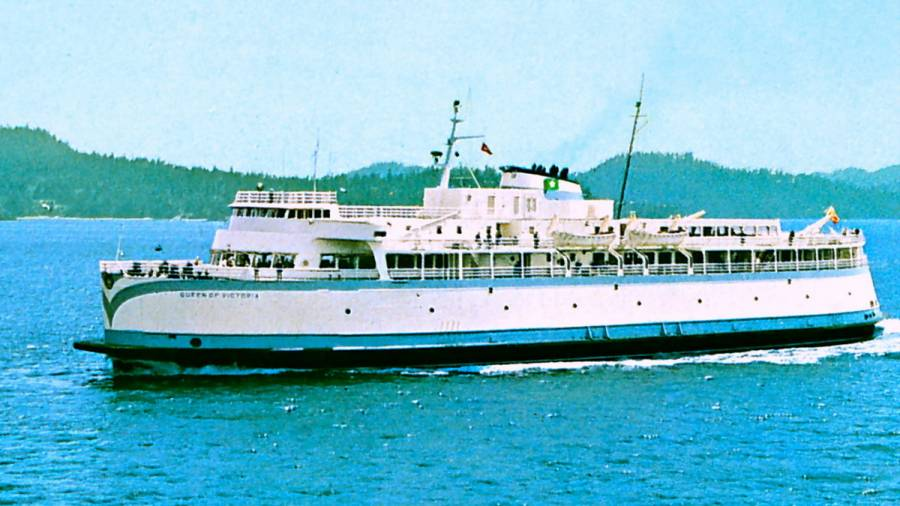 Паром Queen of Victoria в начале своей службы в1964 году (фото: commons.wikimedia.org/ Jim)