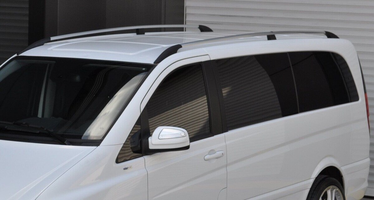 Рейлинги на крышу на Mercedes-Benz Vito 