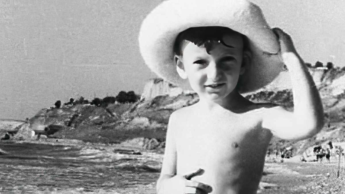 Жак-Ив Кусто в детстве.