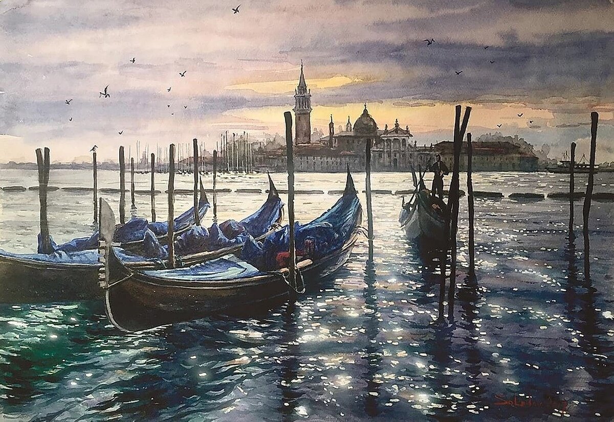 Фотогалерея собрана из работ , взятых в открытом доступе интернета : Ожидание дождя , Солнечный день  и другие