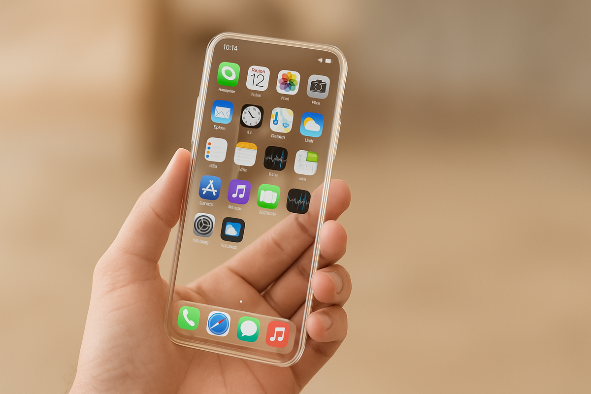 Полностью прозрачный китайский iPhone X50 — правда или миф?