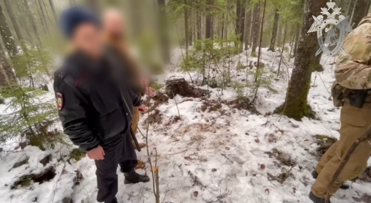    Скриншот из видео Следкома Карелии