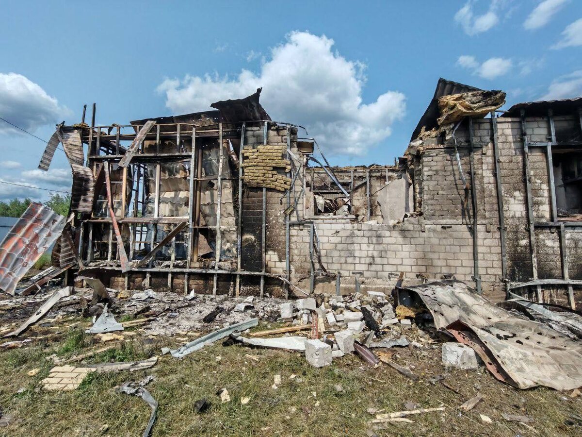    5 домов в Беловском районе Курской области повреждены украинскими беспилотниками