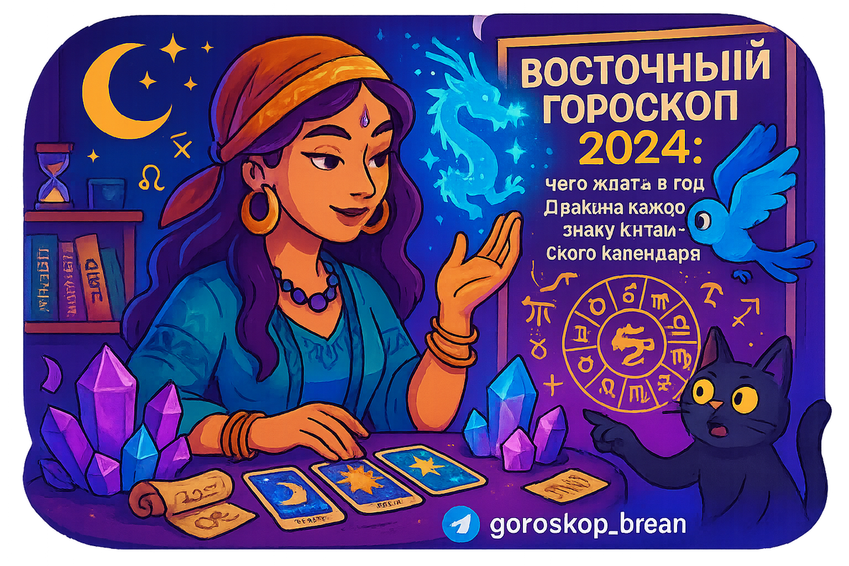    Восточный гороскоп 2024 года Деревянного Дракона как ключ к удаче и переменам для всех знаков зодиака Мария