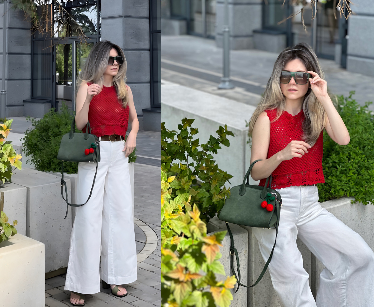 Образ с топом кроше