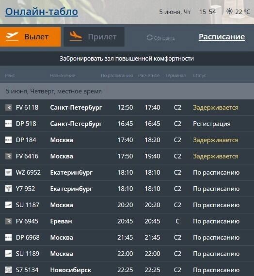     Источник: Аэропорт Волгограда