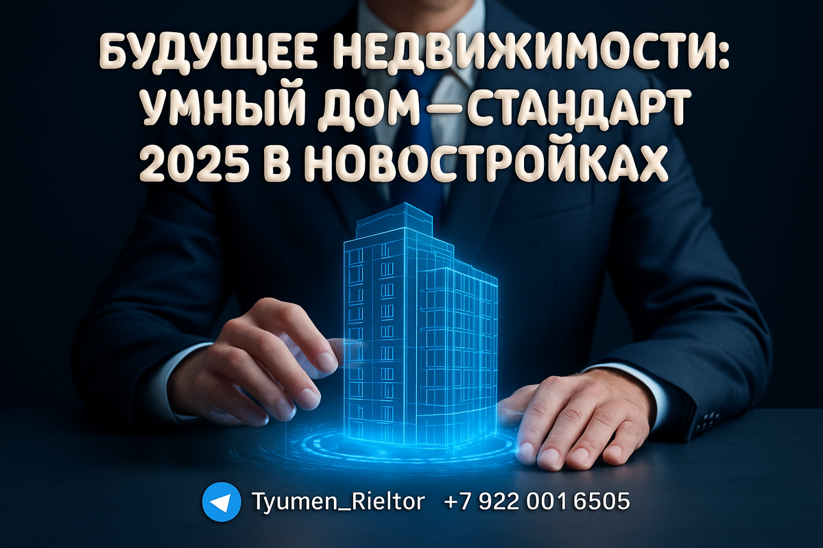    Будущее недвижимости: умный дом – стандарт 2025 в новостройках Святослав Шакин
