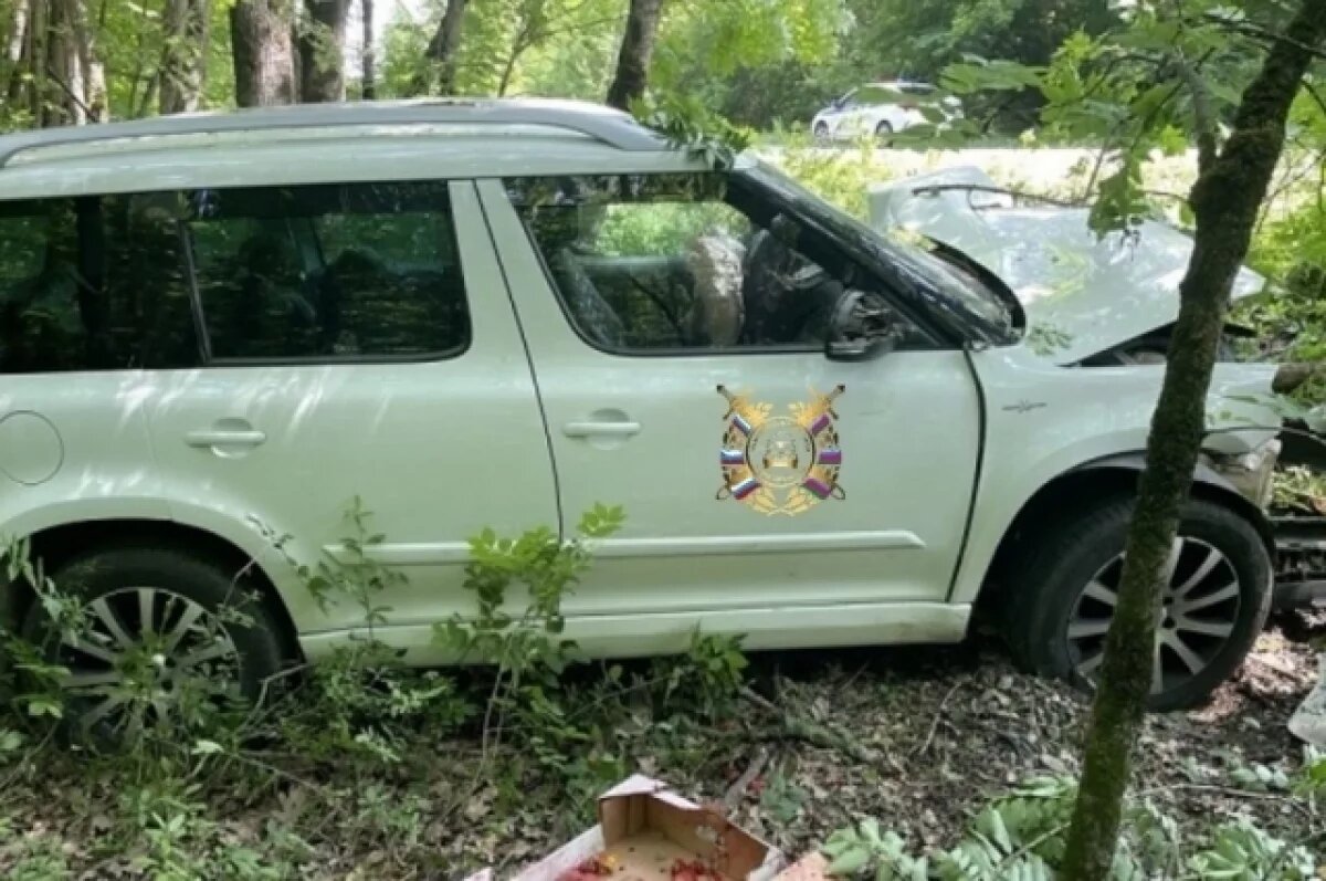    В Горячем Ключе погибла водитель врезавшейся в дерево иномарки