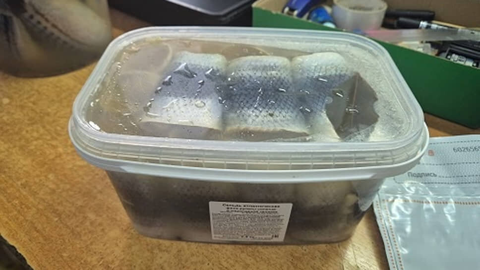 Рыбная продукция, в которой нашли нарушения.📷Фото: Управление Россельхознадзора по Орловской и Курской областям