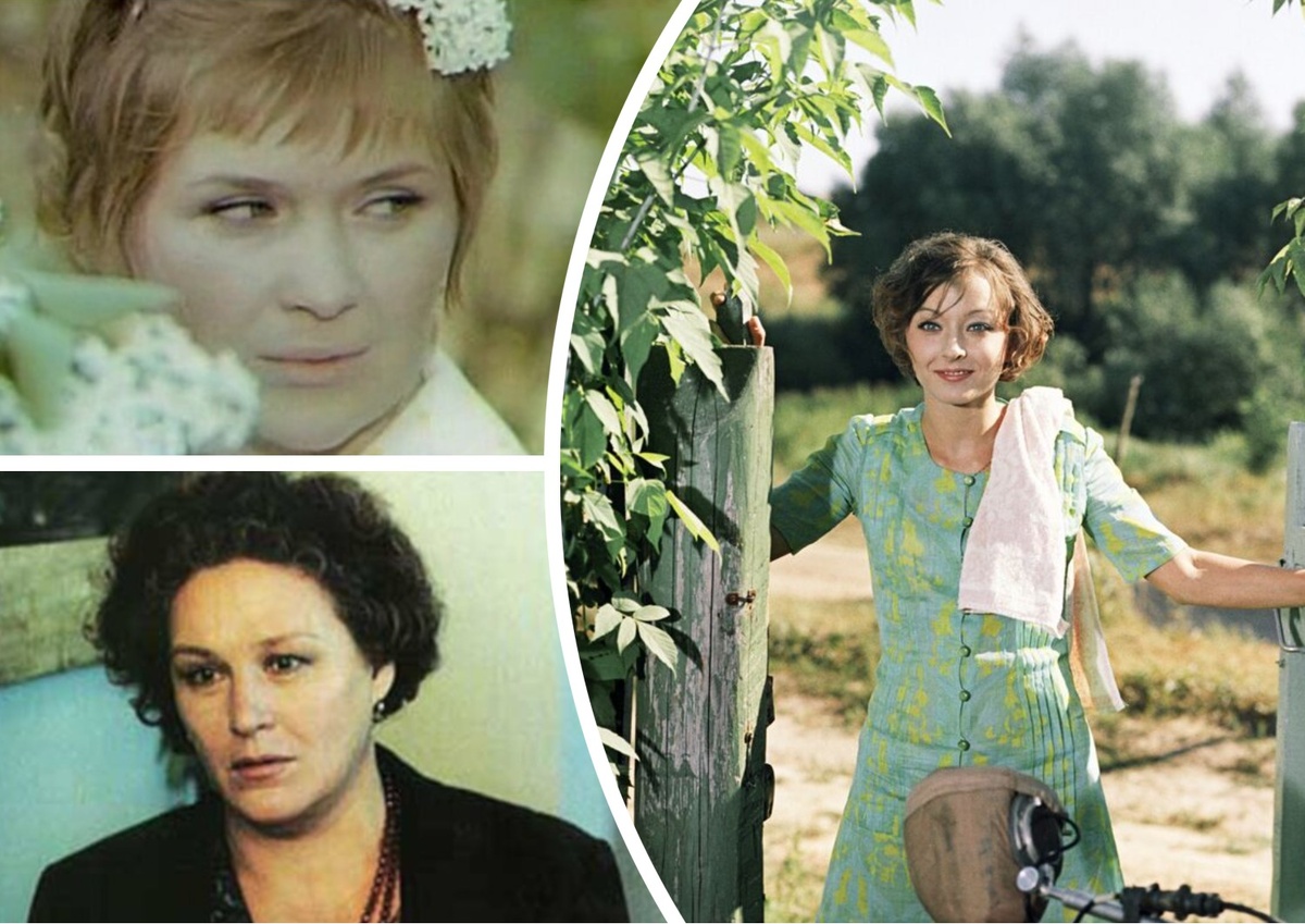 фотоколлаж к тесту - Босиком по росе: угадайте советский фильм с героиней из деревни. Тест