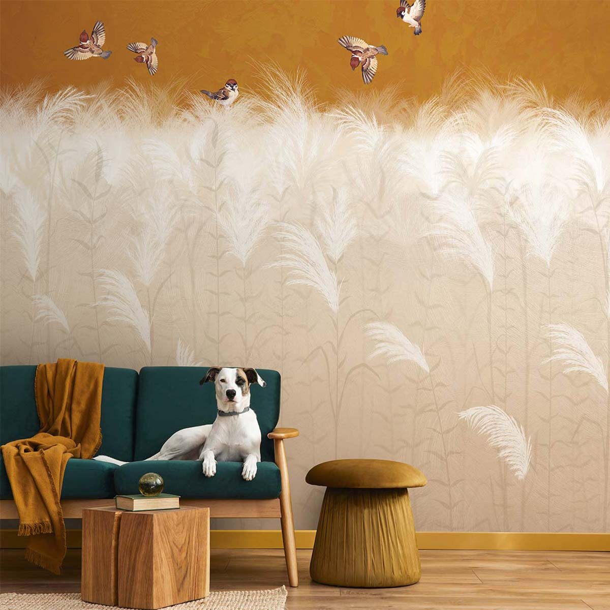 Интерьер комнаты с фотообоями VEROL. Артикул на Wildberries: 150648356.