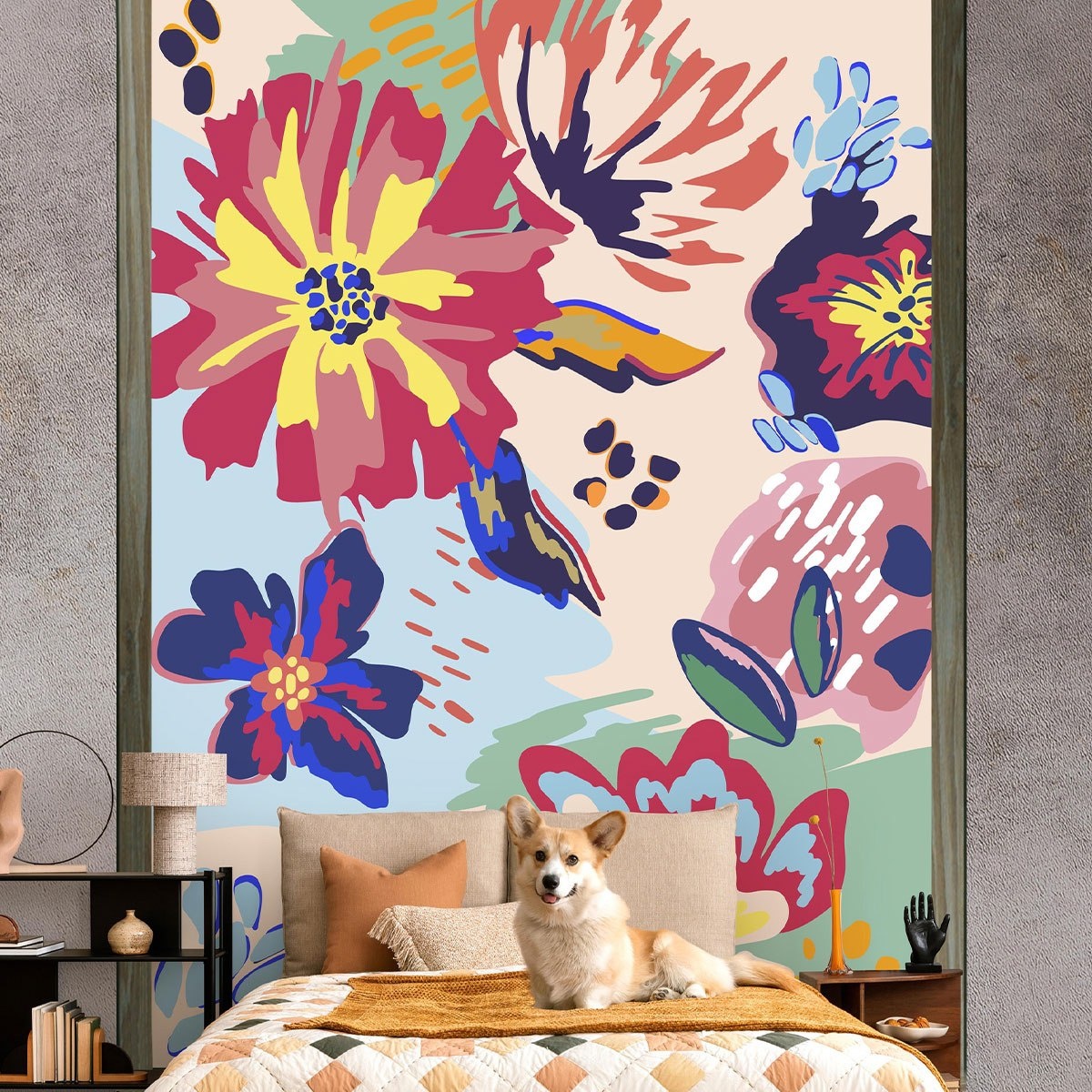 Интерьер комнаты с фотообоями VEROL. Артикул на Wildberries: 235649543.