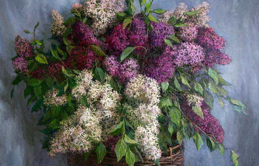 Аромат сирени на полотнах русских живописцев