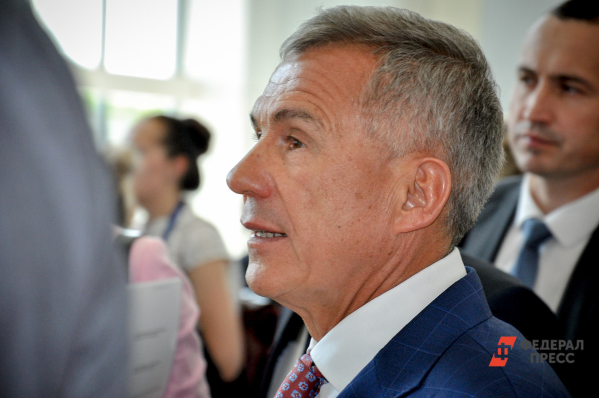 Глава Татарстана находится в Киргизии с рабочим визитом.  Фото: Фото: ФедералПресс / Полина Зиновьева