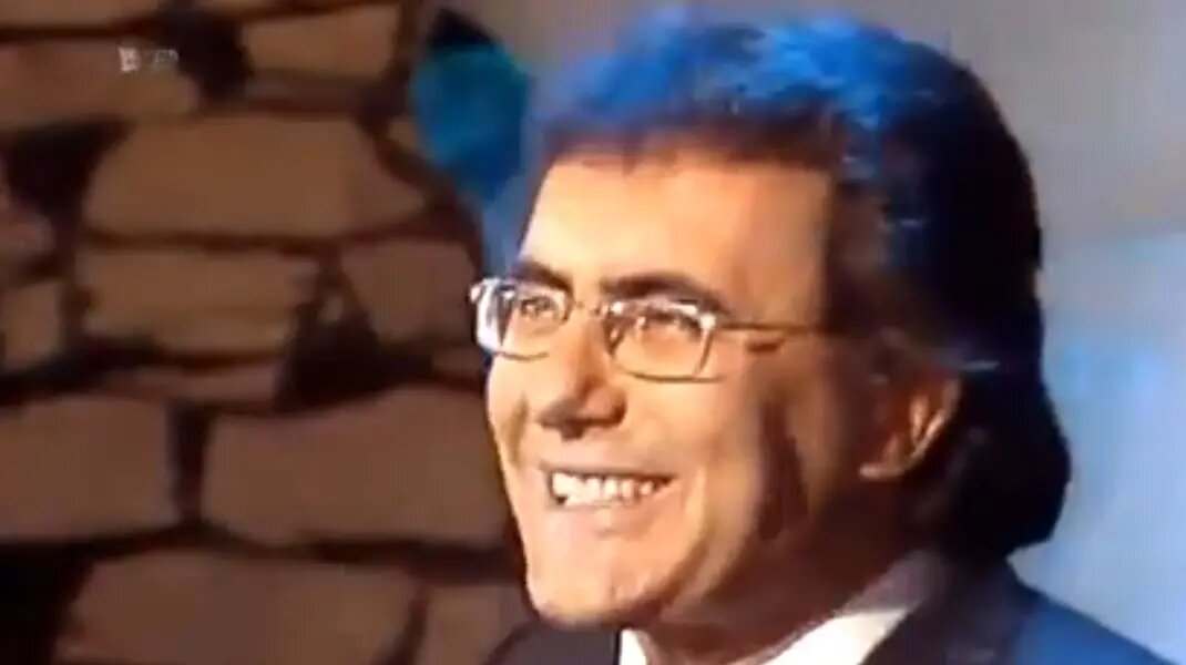    Аль Бано. Фото: скриншот из выступления с песней Sempre sempre.