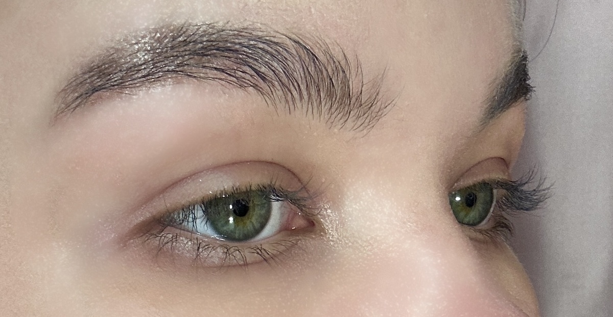 Ресницы без туши