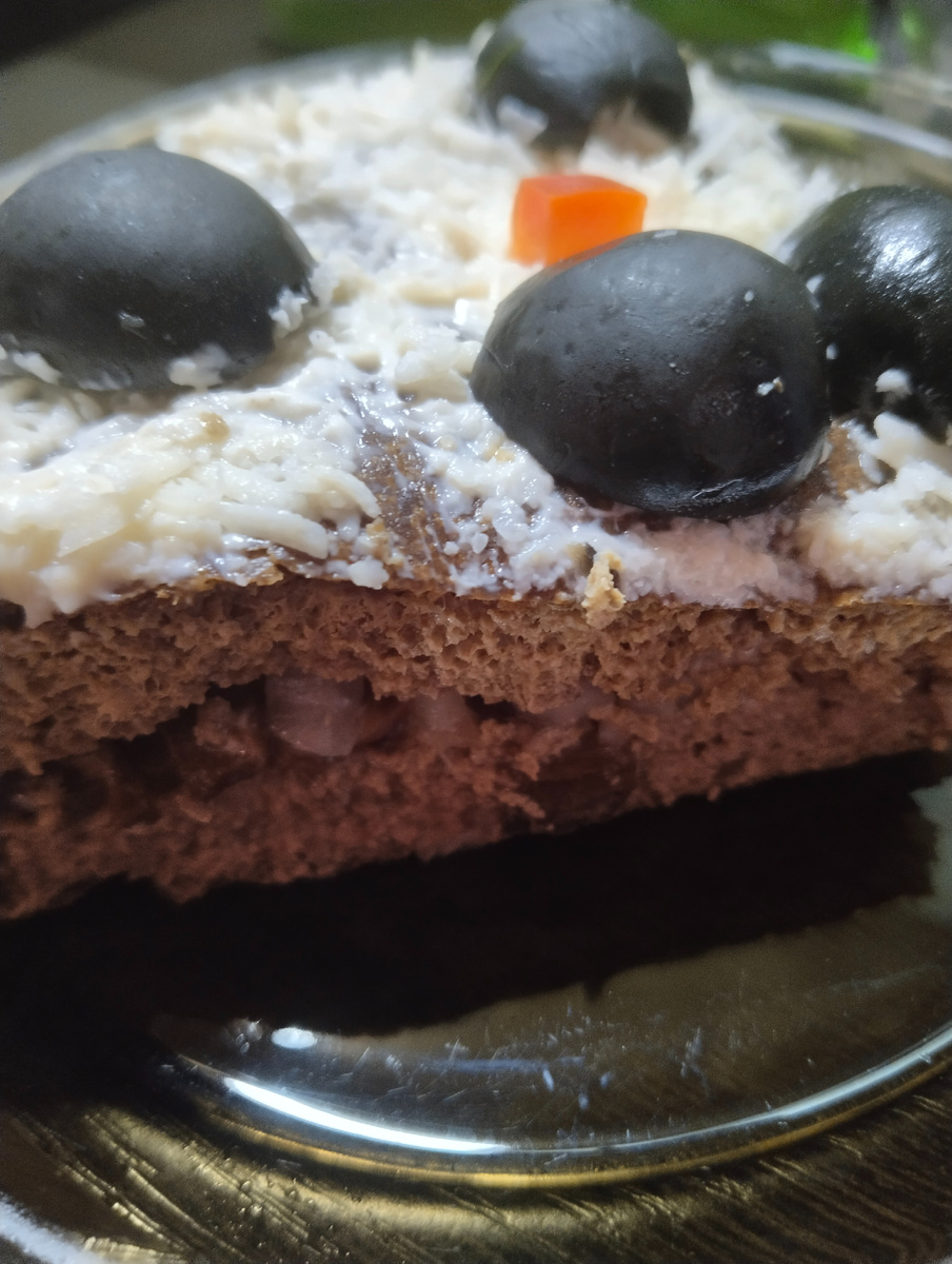 Торт в разрезе 