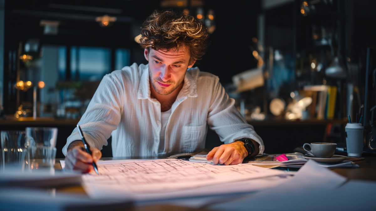 Визуализация процесса поиска большой идеи для трансформации бизнеса