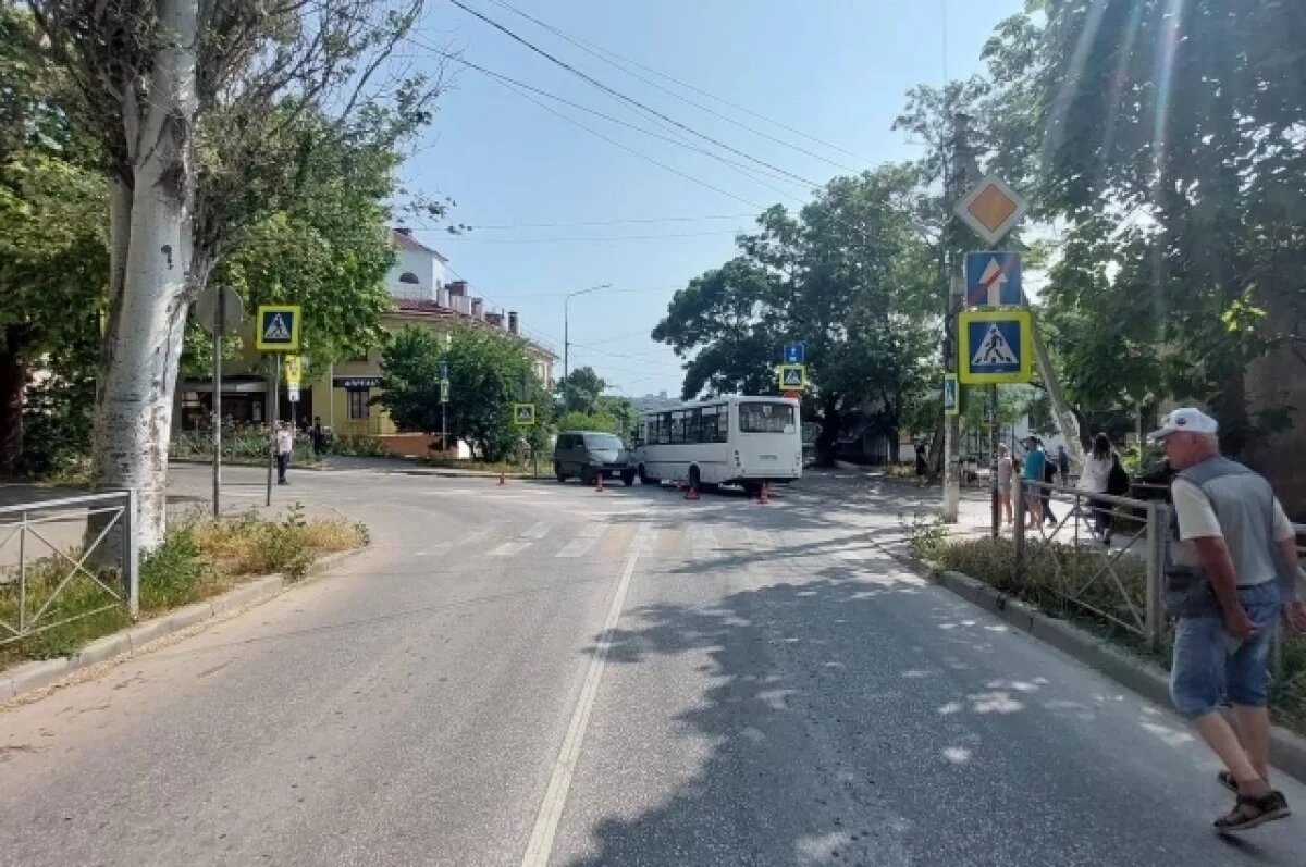    Два пассажира автобуса пострадали в ДТП с иномаркой в Севастополе