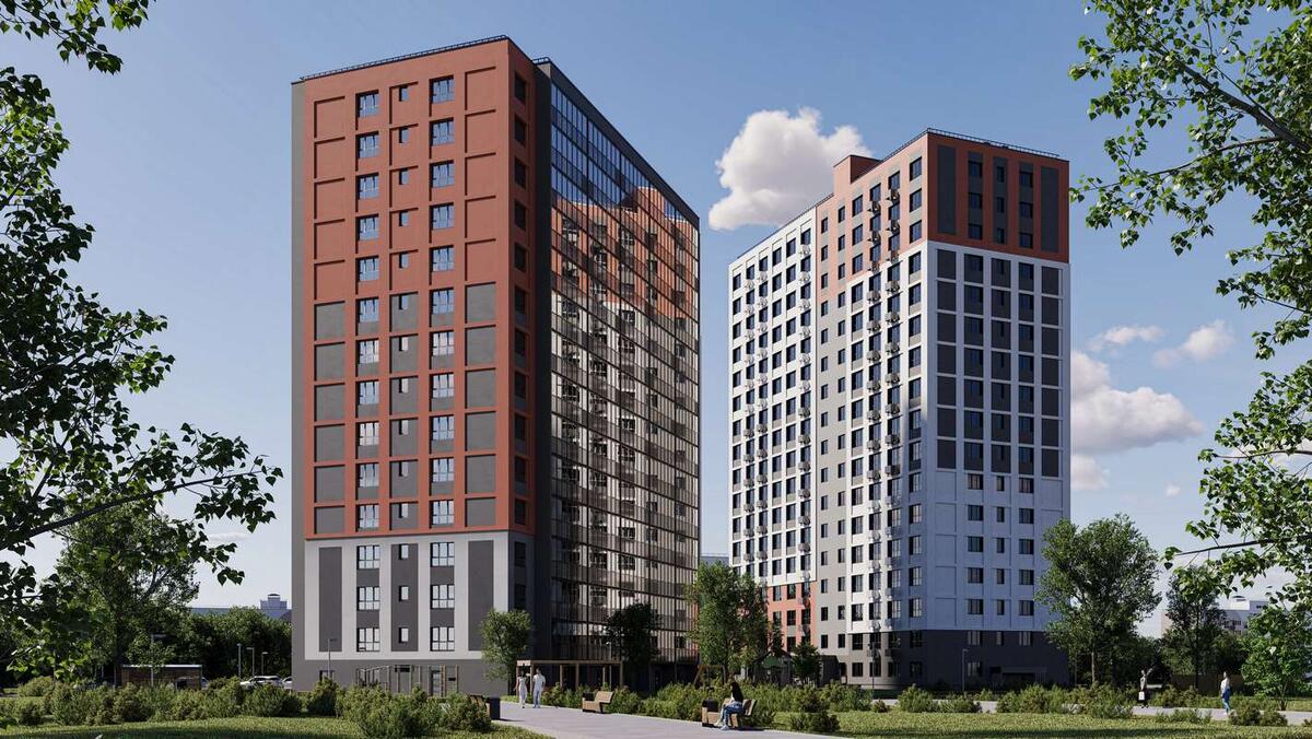 Проект и план застройки ЖК Первый на Титова в Новосибирске