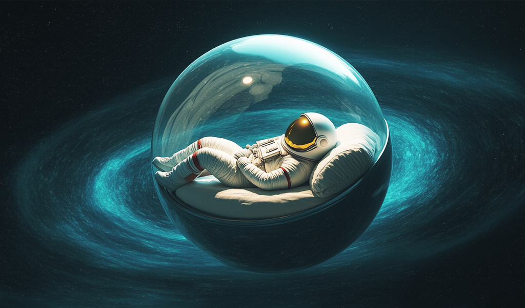     Как спят те, кто уходит за пределы земного притяжения?