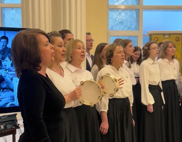 Хор Центра семейного устройства на концерте к 80-летию Великой Победы