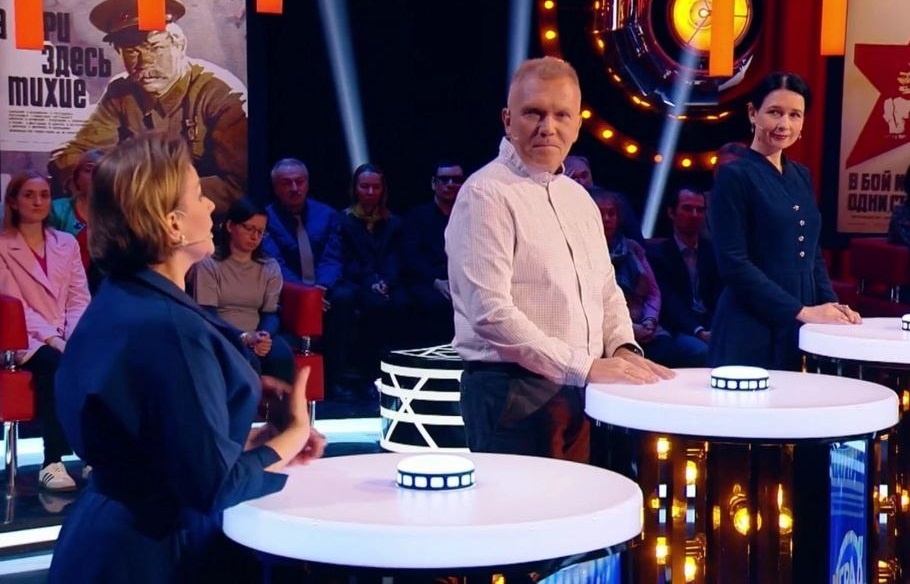 Телешоу "Игра в кино" с участием Александры Bergitte