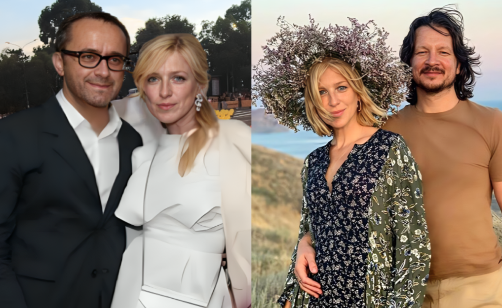 Ирина с первым и со вторым мужем