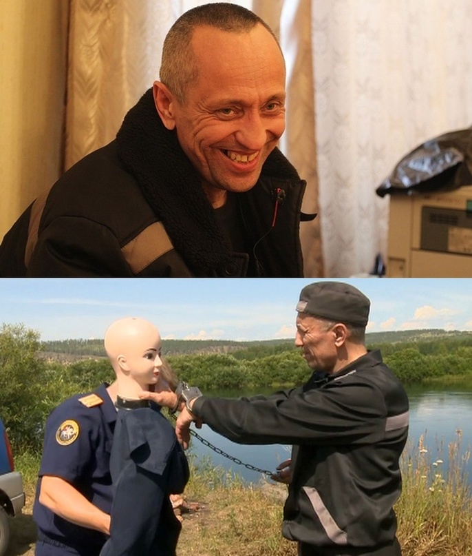 Ангарский маньяк Михаил Попков, который постоянно вспоминает новые эпизоды и с удовольствием участвует во всех следственных действиях, экспериментах - другого развлечения на ПЖ для него нет / kasheloff.ru