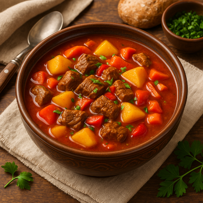 Гуляш по-венгерски рецепты от Дарики