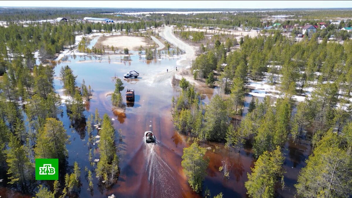    Наводнение на юге ЯНАО назвали сильнейшим за четверть века