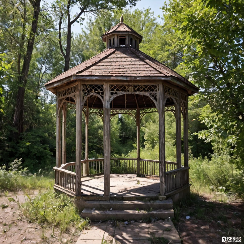 беседка из нейросети)