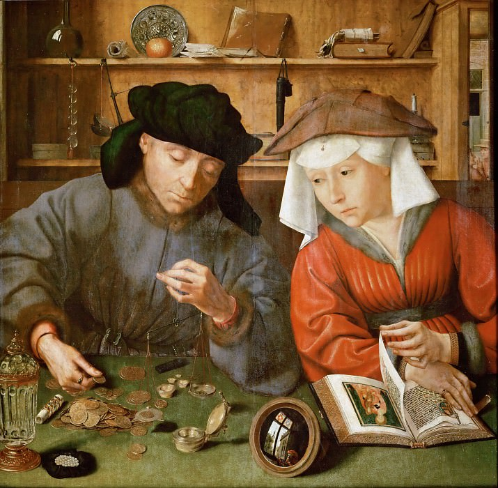 Квентин Массейс, «Меняла с женой», 1514