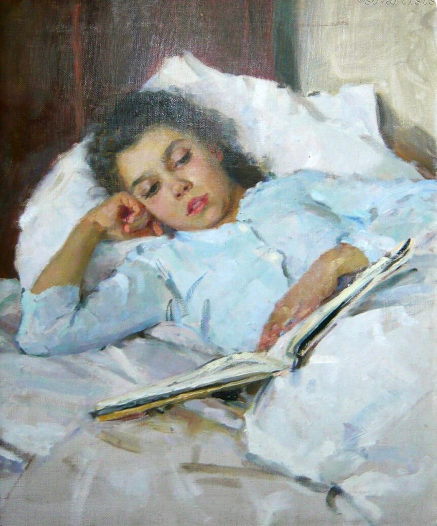 Марина Иванова. «Портрет дочери». 1956
