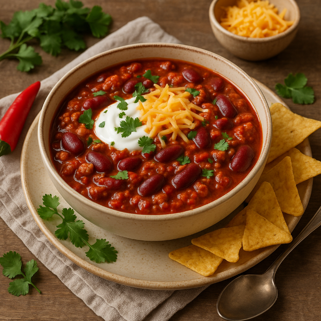 Чили кон карне рецепты от Дарики