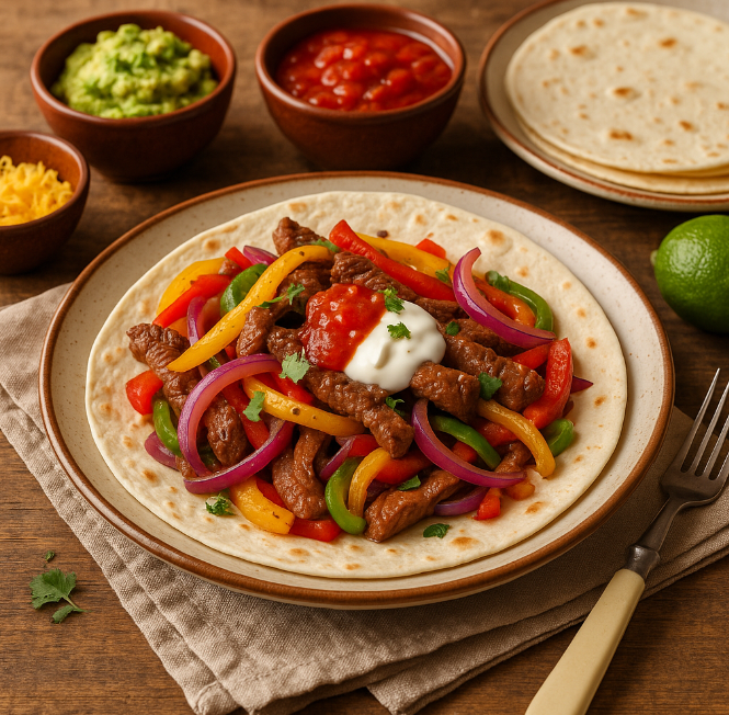 Фахитас с говядиной рецепты от Дарики