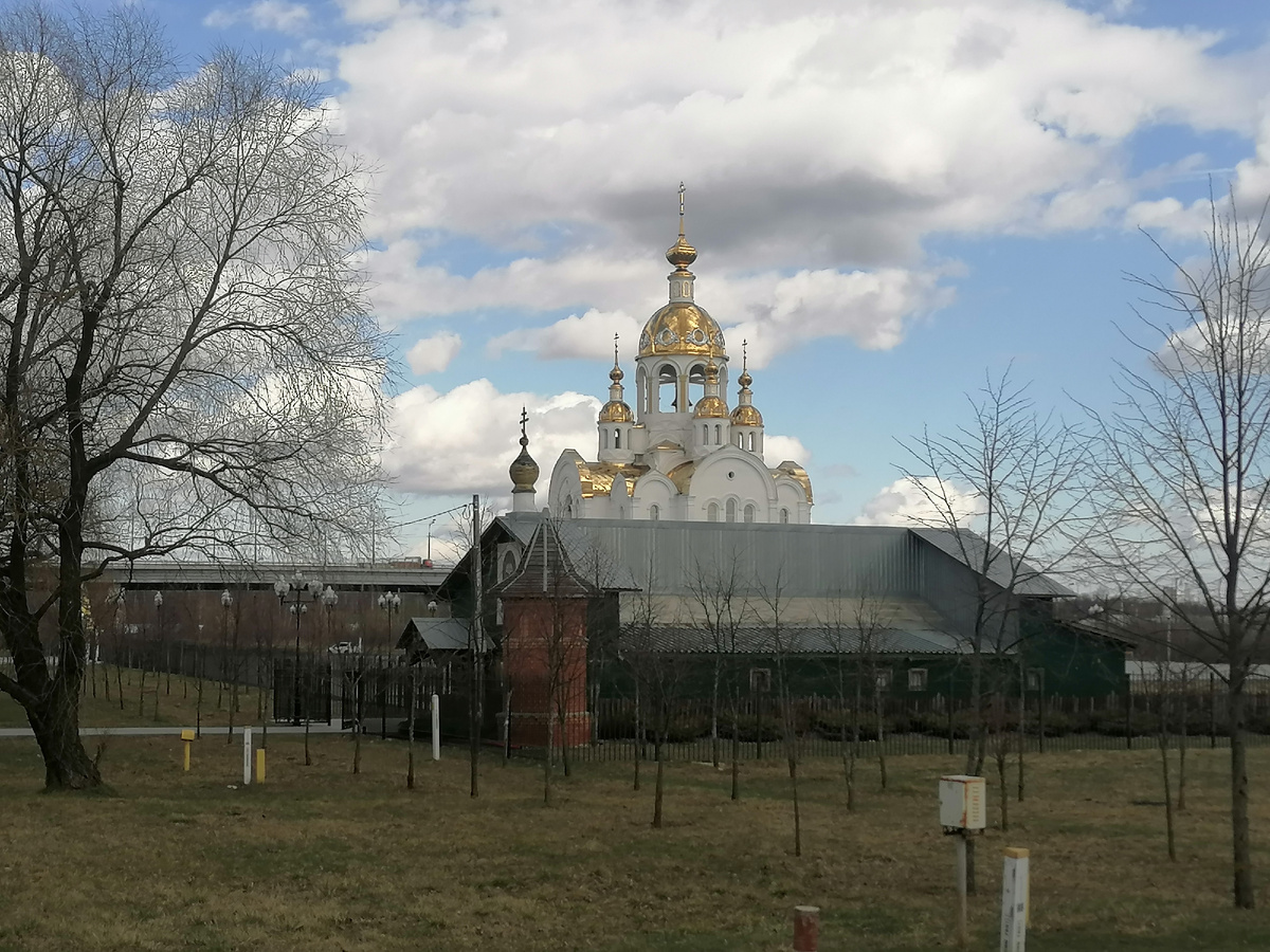 Всехсвятская церковь. 5 апреля 2025 года.